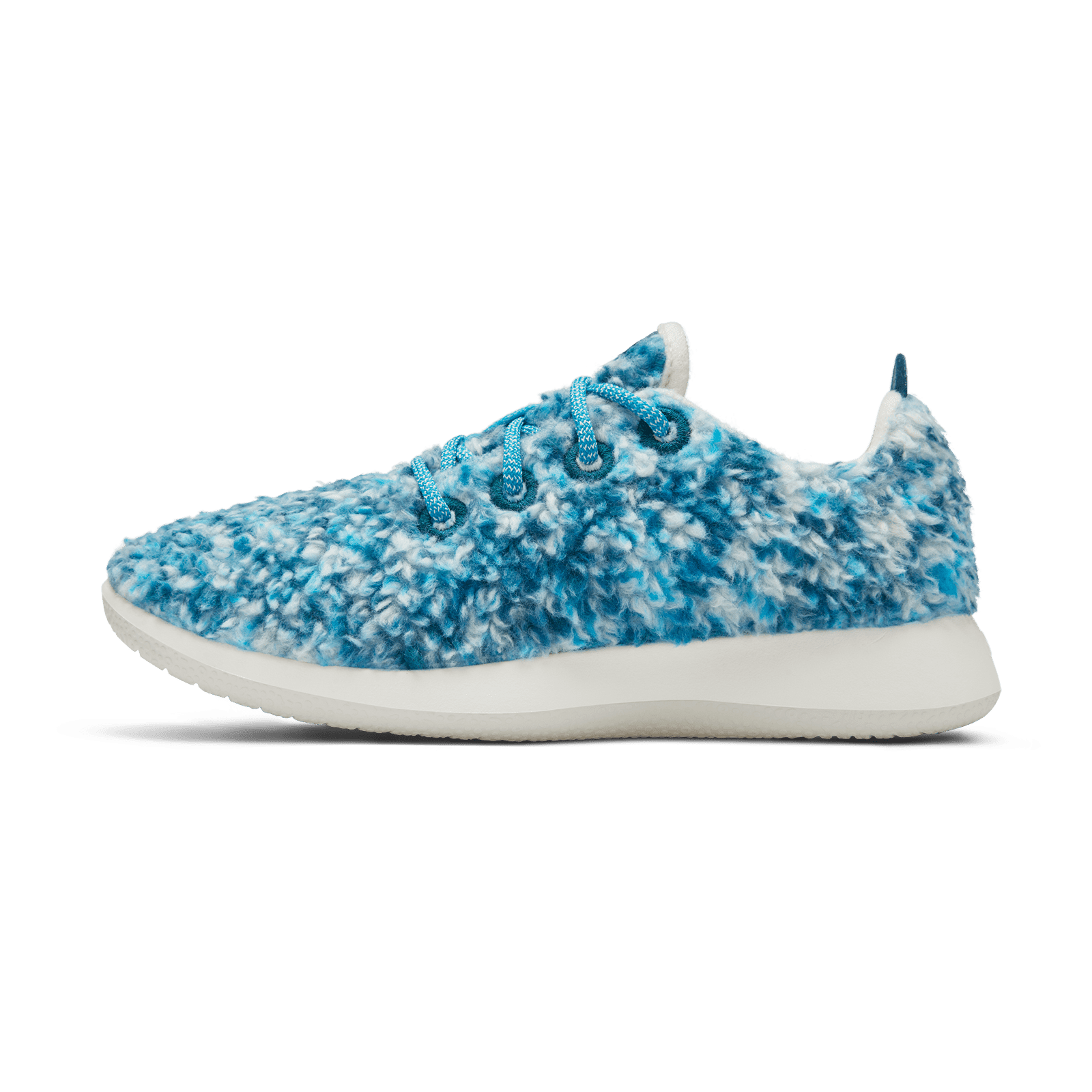 AB00A1Y SHOE LEFT GLOBAL SMALLBIRDS BIG KIDS WOOL RUNNER FLUFF THRIVE TEAL DEEP EMERALD-min