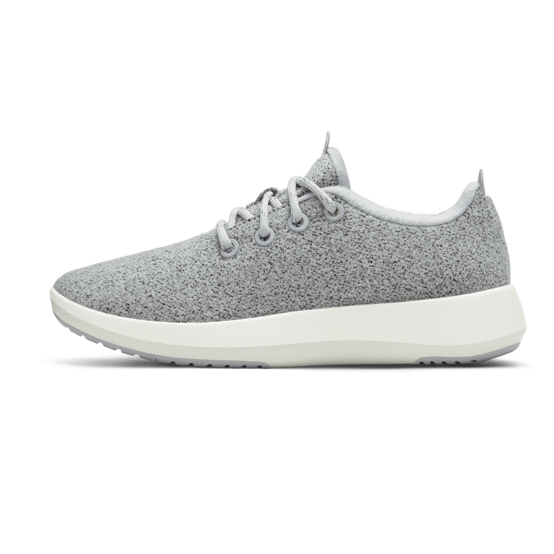 AB006VM SHOE LEFT GLOBAL MENS WOOL RUNNER MIZZLE2 LIGHT GREY NATURAL WHITE