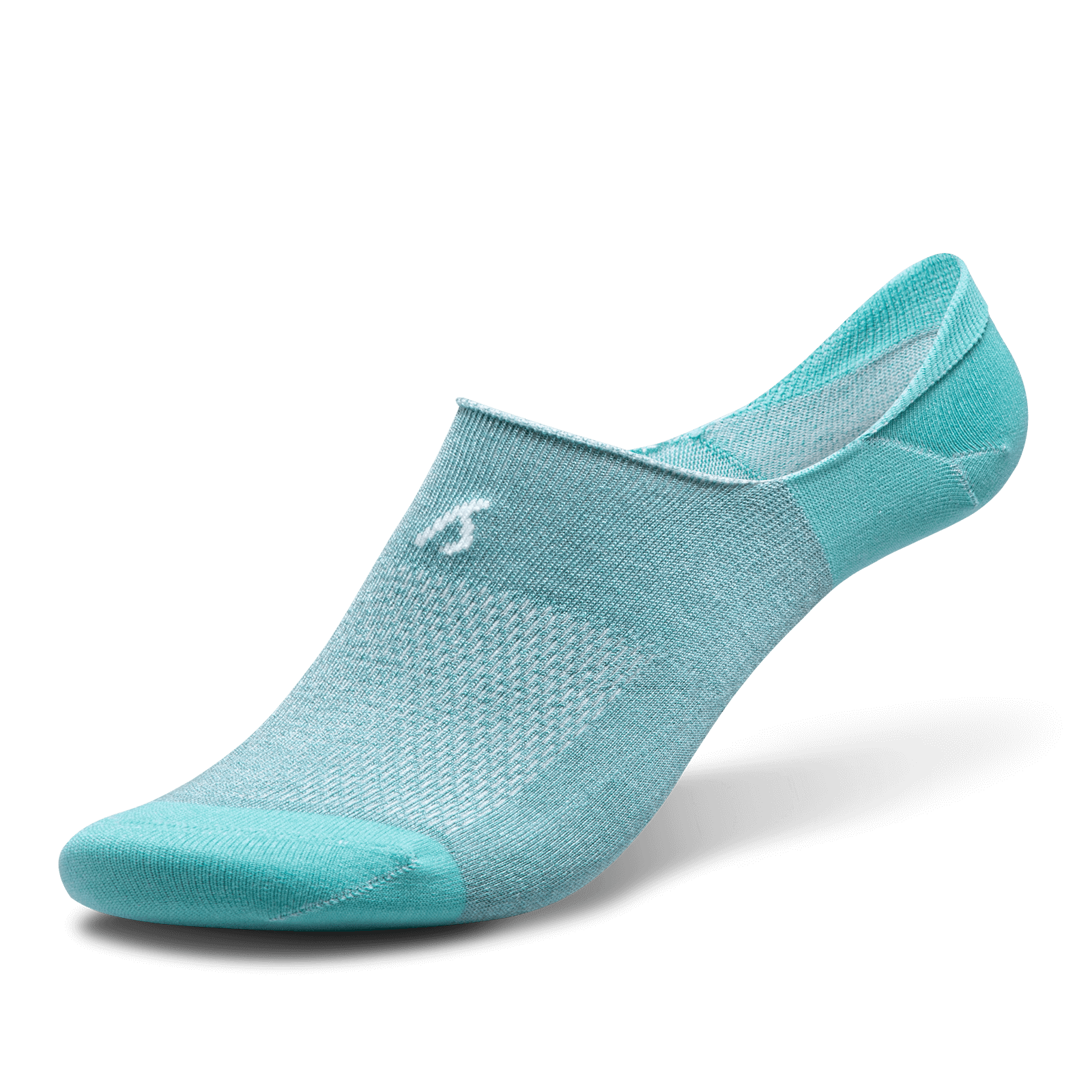 PSN1MLB1 SOCK TOE GLOBAL TRINO SPRINTERS-NO-SHOW SEAFOAM