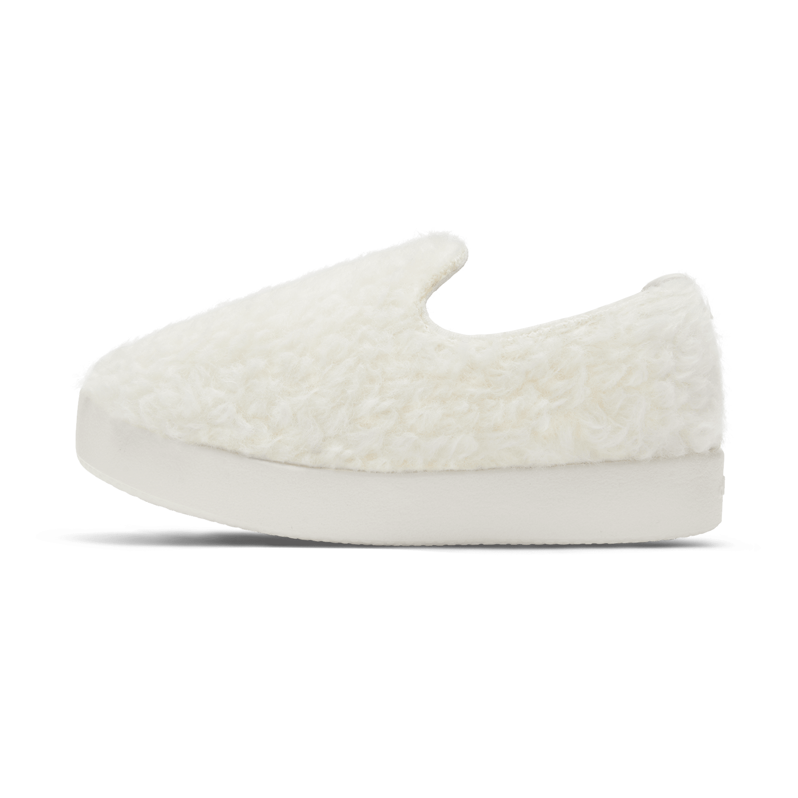 AB00A3T SHOE LEFT GLOBAL SMALLBIRDS LITTLE KIDS WOOL LOUNGER FLUFF NATURAL WHITE NATURAL WHITE
