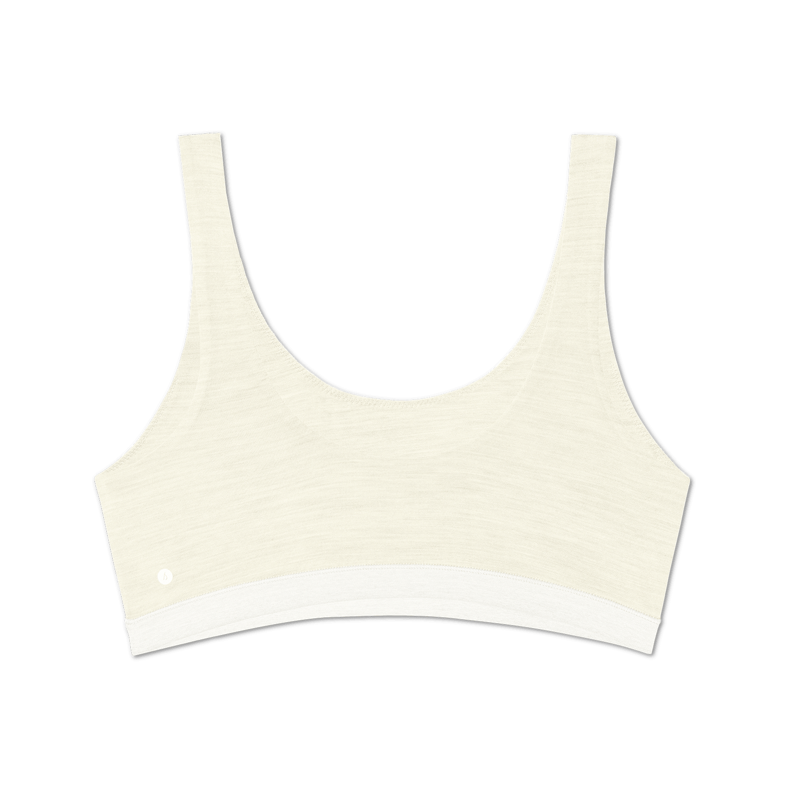 UL1WKWT1 UNDERWEAR BACK GLOBAL BRALETTE KAIKOURA WHITE