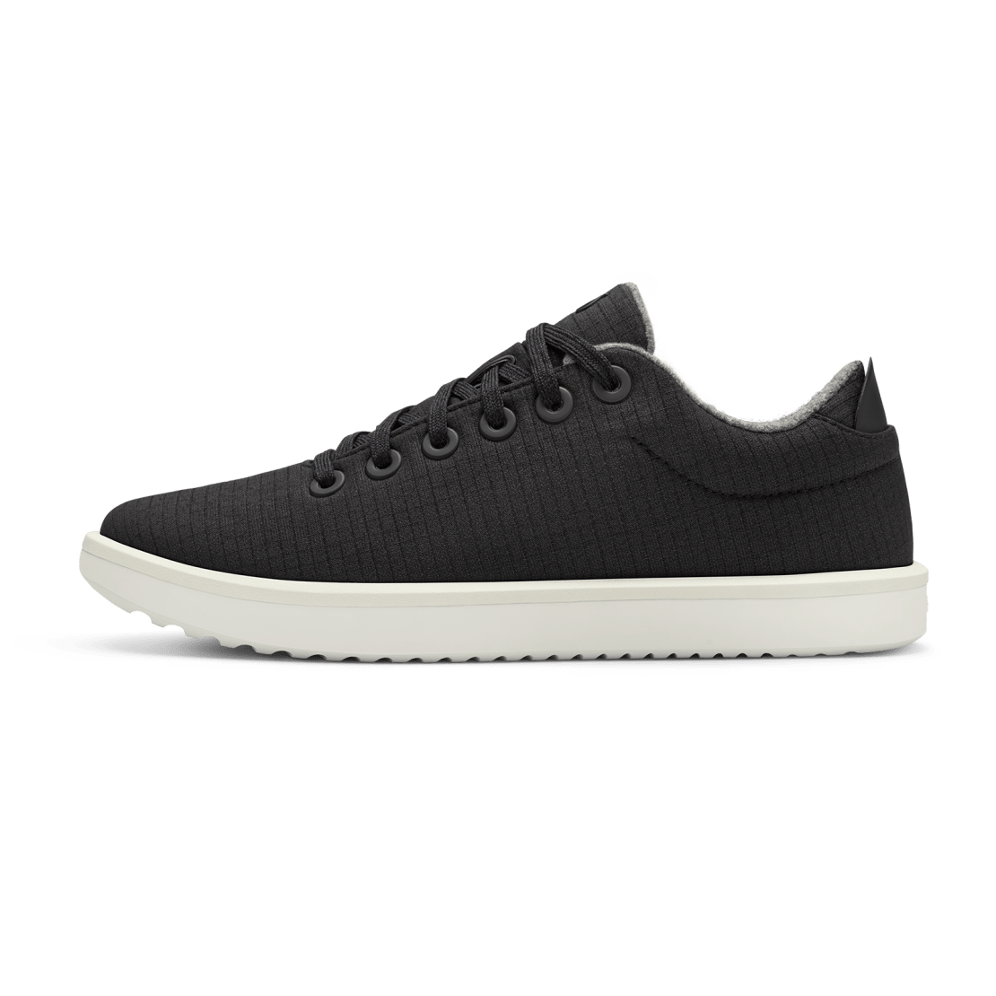 AB0054M SHOE LEFT GLOBAL MENS WOOL PIPER WOVEN NATURAL BLACK NATURAL WHITE