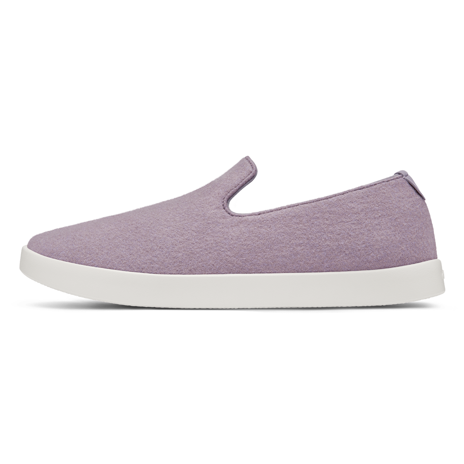 AB0030M SHOE LEFT GLOBAL MENS WOOL LOUNGER Hazy Mauve Natural White