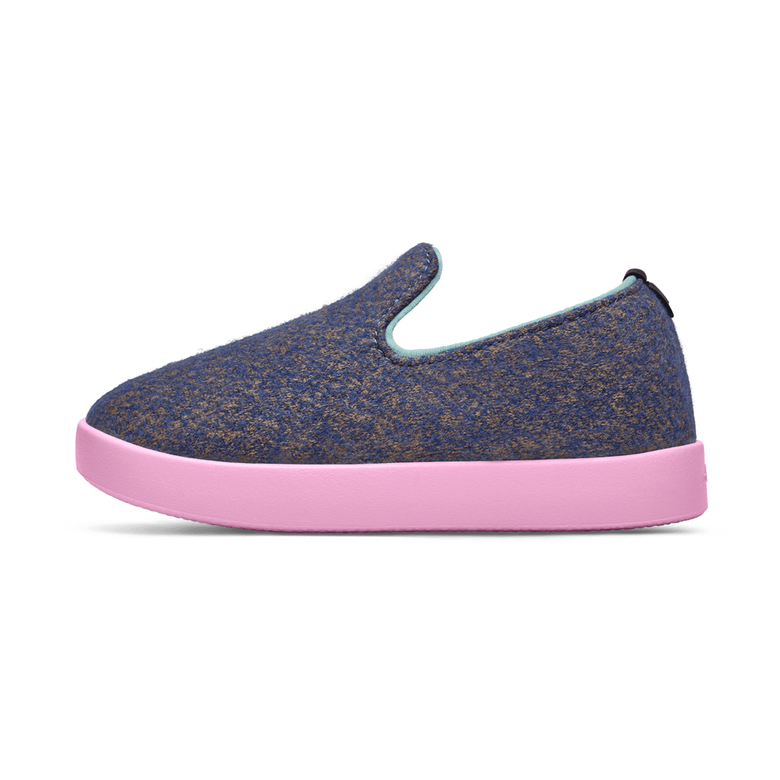 AB008KT Shoe Left Global Little Kids Wool Lounger Wowza Blue Buoyant Pink
