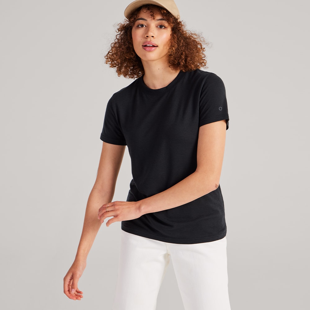 Grid On-Body Classic-Tee Women BLK01